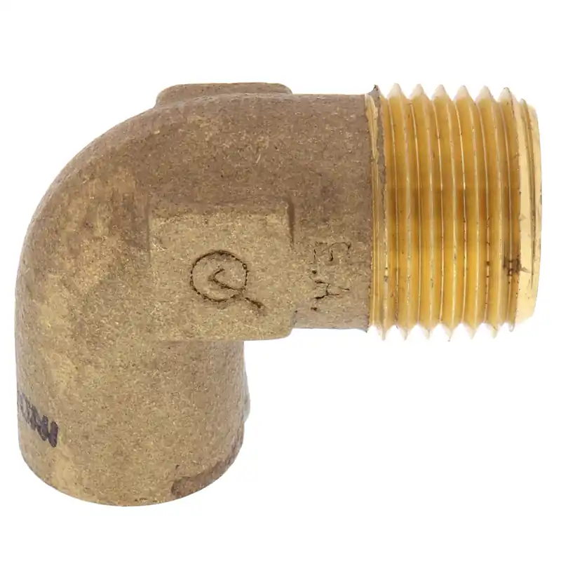 Everflow CMNL0012-NL 90 Deg. Ells C X M 1/2 NOM "CAST" LEAD FREE