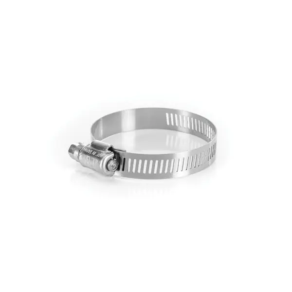 Pasco 60032 Hose Clamp, 1-9/16 to 2-1/2 in Clamp, Stainless Steel Band