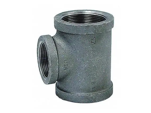 Anvil 310043401 fig 1105R standard pipe reducing tee, 1-1/4x1x1 in