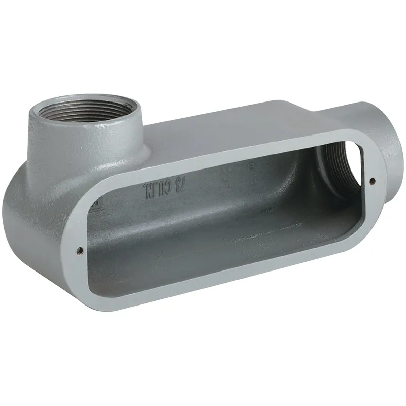 Killark OLL-2M Conduit Outlet Body, Iron, LL, 3/4 in.