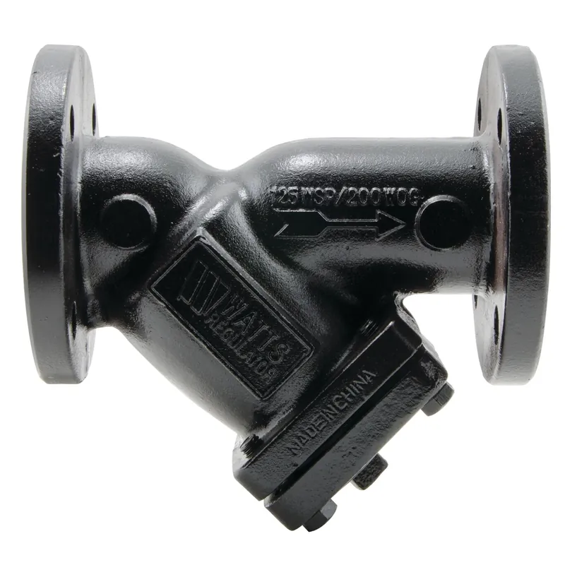 Watts 77F-DI-125 4 Flg Wye Strn