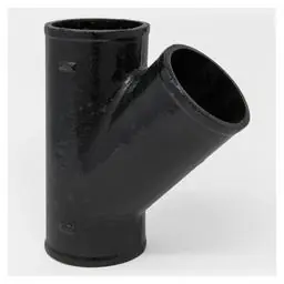 Ab&I 1314 WYE, 2 IN Nominal, No-Hub End Style, Cast Iron