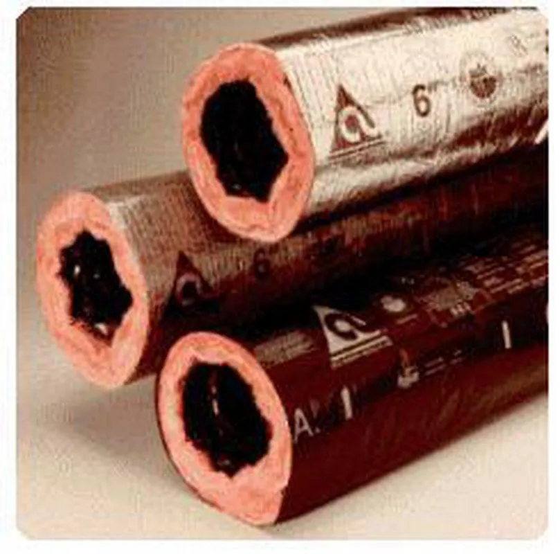 Atco Rubber Products 17602416 16 in. x 25 ft. Silver R6 Flexible Air Duct - Bagged