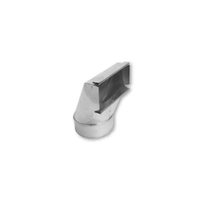 Gray Metal Products 10X3X6-113S 24 - 3-1/4 inchesx10 inchesx6 inches 90 Degree Stack Boot - 113S
