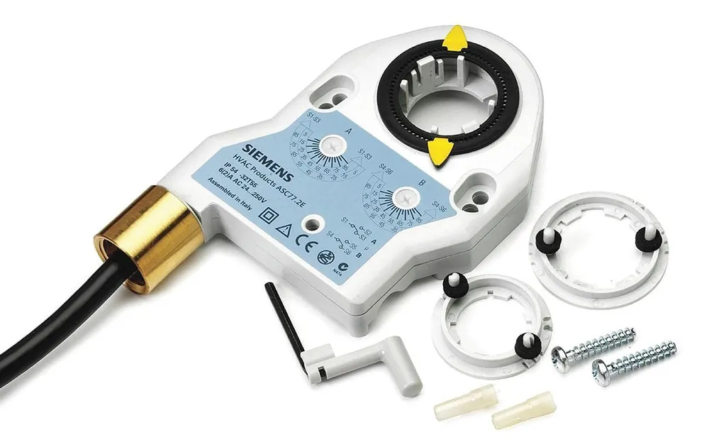 Siemens ASC77.2U External Dual Auxiliary Switch Kit