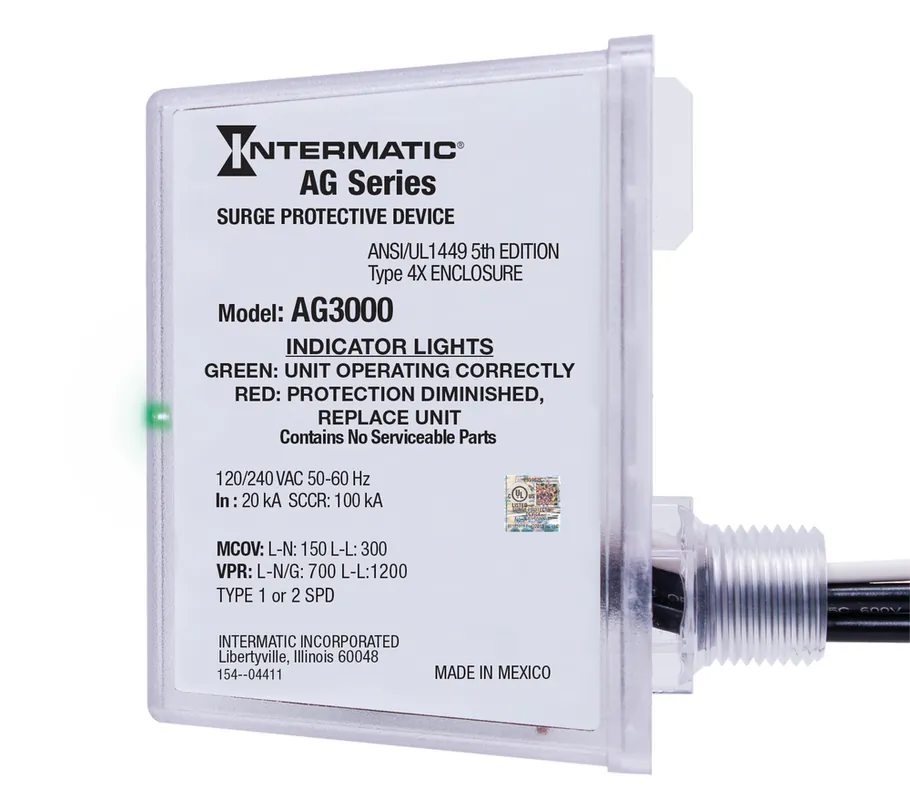 Nortek AG3000 Ag3000 120/240 Surge Protector