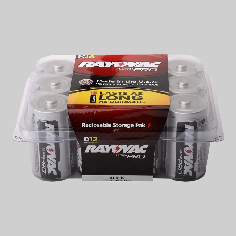 Diversitech 7-ALD-12 Alkaline D Battery, Contractor Pack, Pack of 12