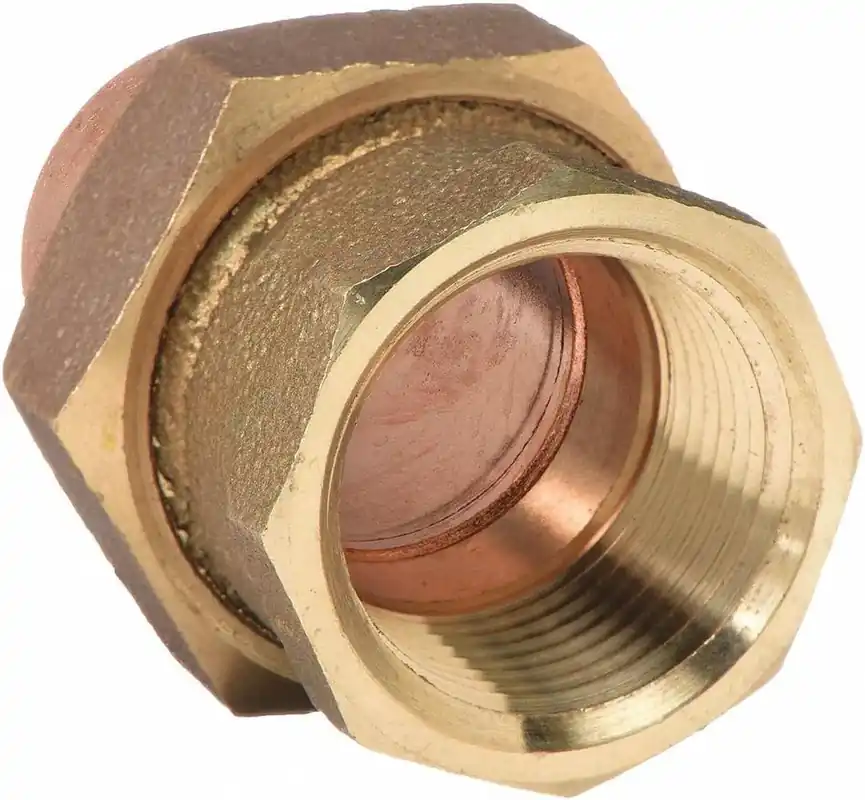 Copper Fitting B25885L Union 1 C X FIP Low Lead