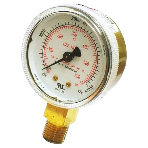 Esab 1424=0381 TurboTorch Replacement Gauge 600 psi