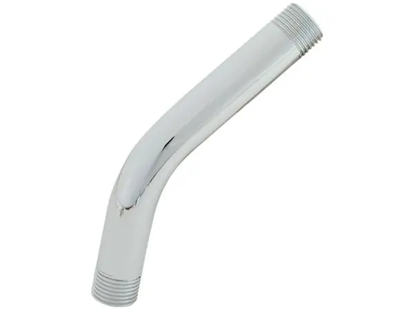 Ez-Flo Eastman 15055 Shower Arm 1/2 Inch MIP x 1/2 Inch MIP 8 Inch