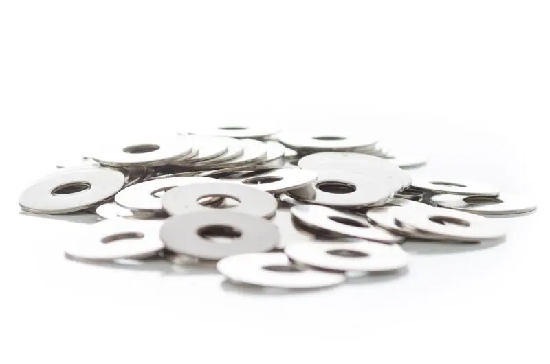 Pasco 138 1/4 in. Plated Steel Closet Bolt Washer