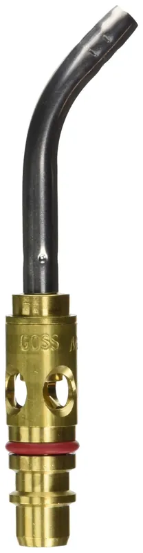 Goss GA-3 5/16 inches 1/4 to 1 inches Soft Solder, 1/8 to 1/2 inches Silver Brazing, Snap-In, Quick-Disconnect, Turbine Flame, Soldering Torch Tip