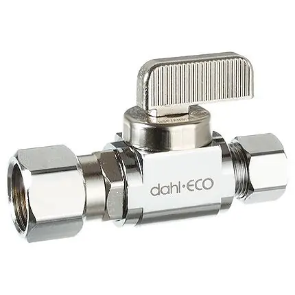 Dahl 511-42-31-BAG CP 1/2 OD FEM COMP x 3/8 OD COMP STRAIGHT STOP