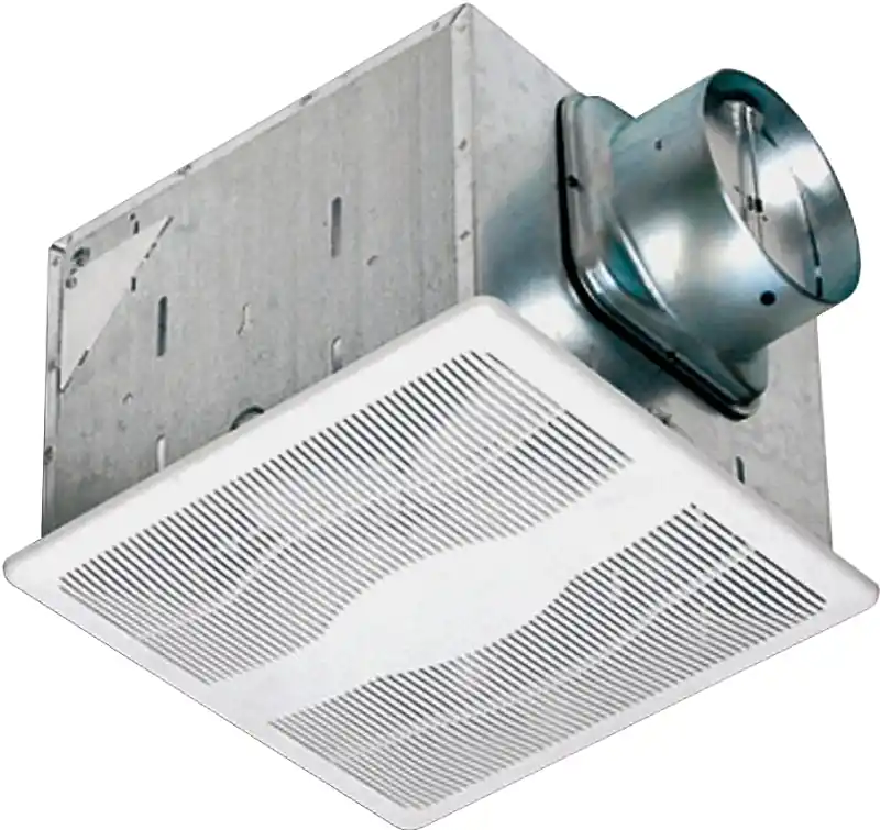 Air King E130S Bathroom Exhaust Fan Ceiling Mount with BOOST