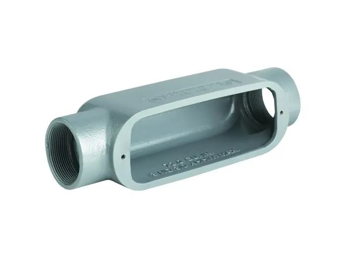 Killark OC-8M Conduit Body, 181 cu. in. Capacity, C Body