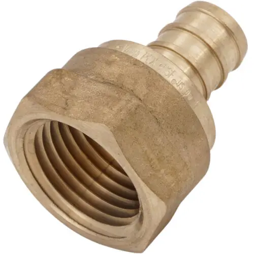 Viega 46333 lf pex x fip adapt 1/2 inches