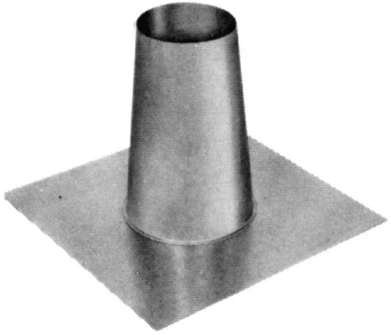 Selkirk 106815 6 inches Flat Tll Cne Flsh