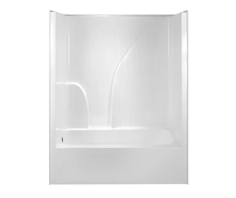 Praxis Bathware G6032TSHSR-WHT Tub Shower