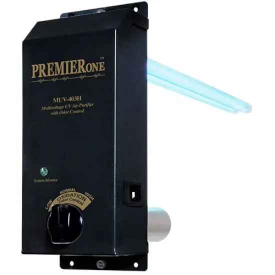 Premierone R-MUV-403H-16/5 MUV-403H-16/5 Multivoltage UV Germicidal Air Purifier with Odor Control 16 in. UV Lamp
