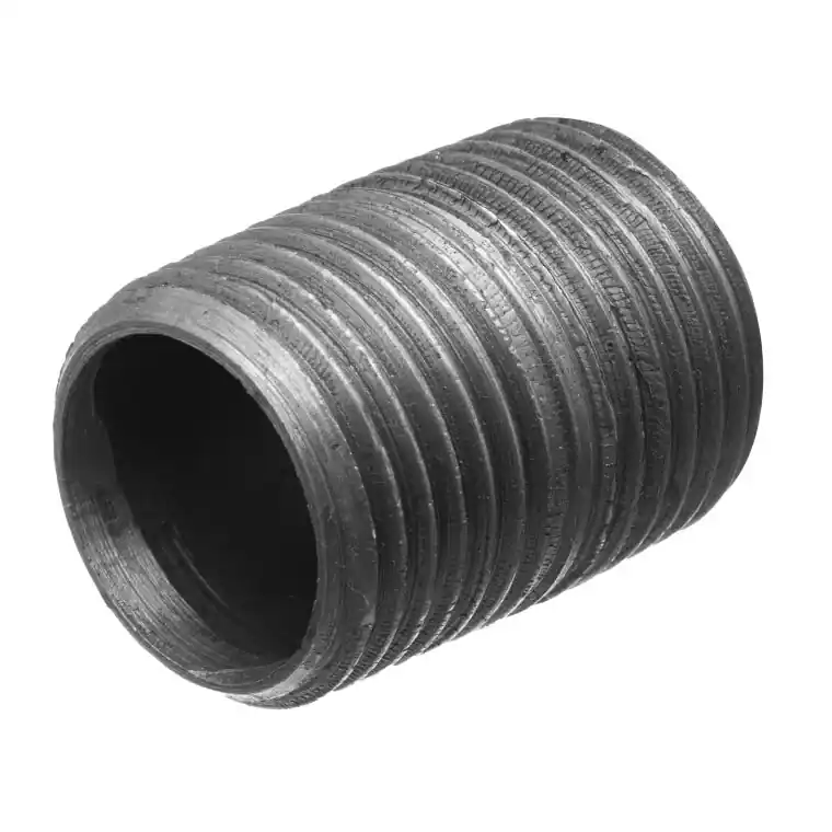 Anvil 0830026209 Pipe Nipple - Black-Coated Steel 1 inches NPT 7-1/2 inches Long