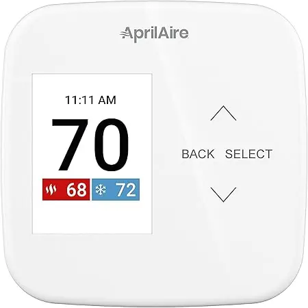 Research Products S86WMUPR Aprilaire Wi-Fi Programmable Thermostat with IAQ Control