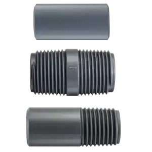 Spears 1883-060 3/4x6 pvc nipple toe sch80