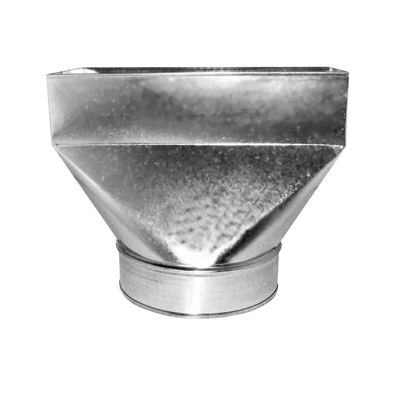 Gray Metal Products 27R6128 27R - 6 inchesx12 inchesx8 inches Straight Register Boot - 110R