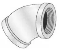 Pasco 7178-C 3/4 inches CP 45 ELL
