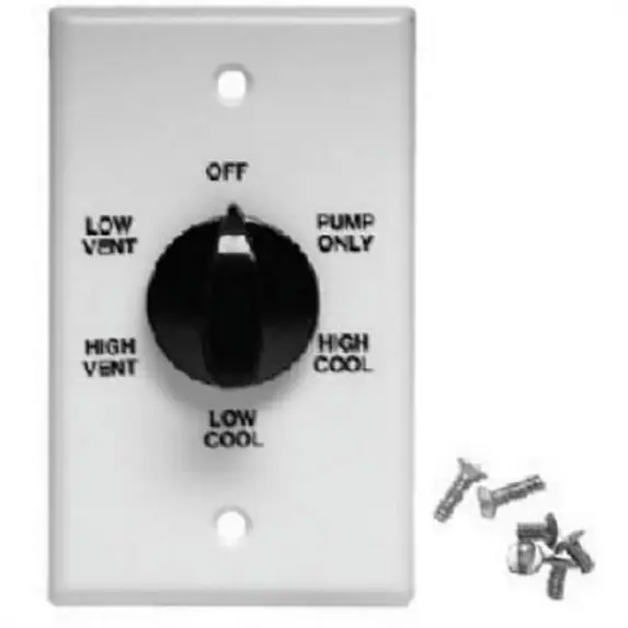 Pps Packaging 81122 Evaporative Cooler Wall Switch