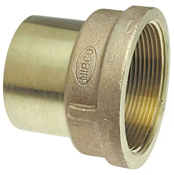 Copper Fitting B02885L Adapter 1 X 3/4 FTGXF Low Lead