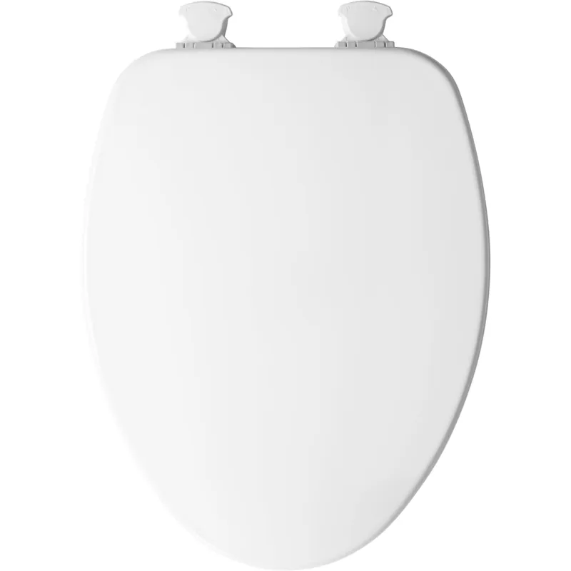 Church Toilet Seats 7F585EC 000 Elongated Enameled Wood Toilet Seat