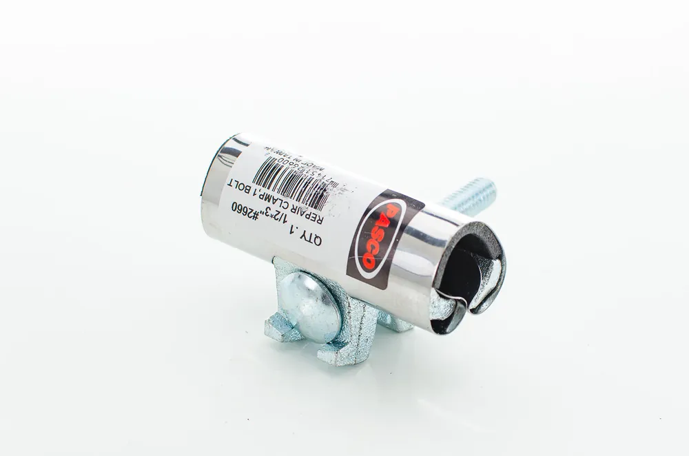 Pasco 2660 1-Bolt Repair Clamp, 1/2 in IPS x 3 in Pipe, Stainless Steel