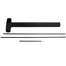 Falcon Lock 25C-EO-622-36X96 Kit - RX Request to Exit, MEL Motorized Electric Latch Retraction, CVR Concealed Vertical Rod Exit Device, Exit Only, No Trim, 36in x 96in