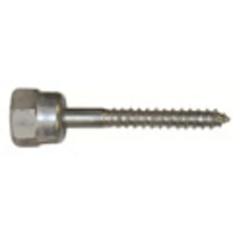Itw Buildex 8013925 Sammys 1/2 inches Vertical Threaded Rod Anchor - GST 2 with a 2 inches Long Anchor for Wood