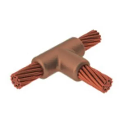 Erico TAC3D3D Hor Tee Cable Mold 350 kcmil