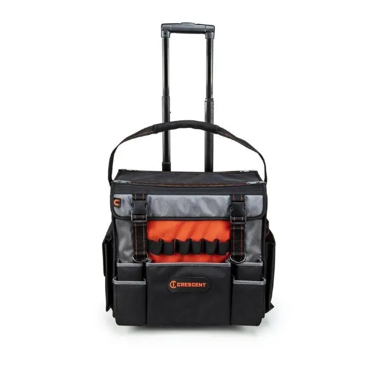 Apex CTBR1850 Tradesman Rolling Tool Bag 35 Compartments