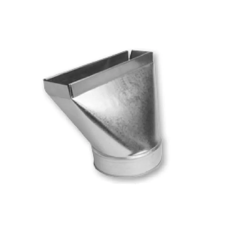 Gray Metal Products 10X3X4-110S Straight Stack Boot 10 inches X 3-1/4 inches with 4 inches Collar