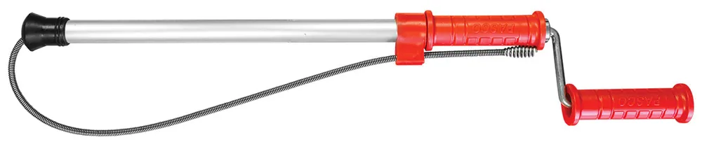 Pasco PS-4TUA Regular Head Telescoping Urinal Auger With 1-1/8 in Heavy Duty Guide Tube