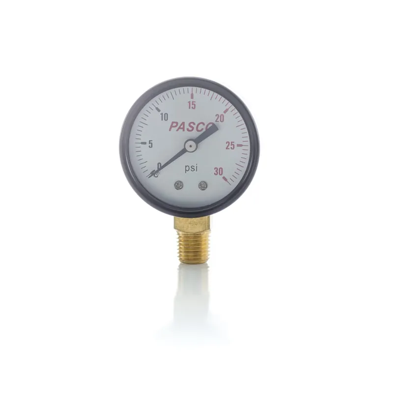Pasco 1739 Pressure Gauge 30 psi (2-1/2 in)