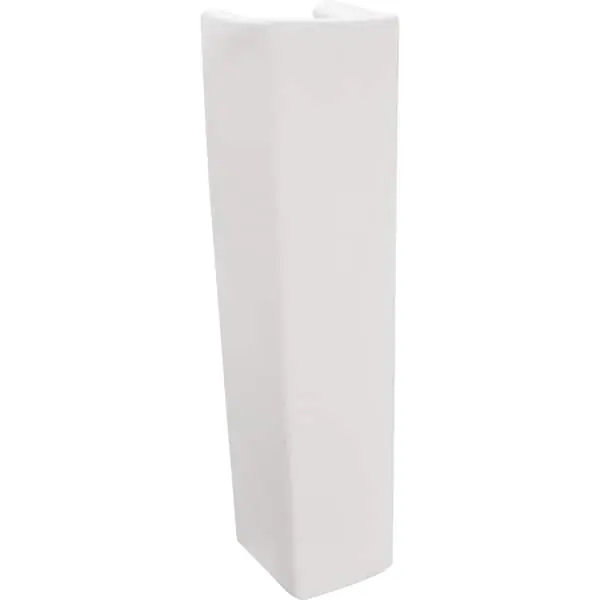 Compass Manufacturing 572-8054 Lehi White Vitreous China Pedestal Sink Base