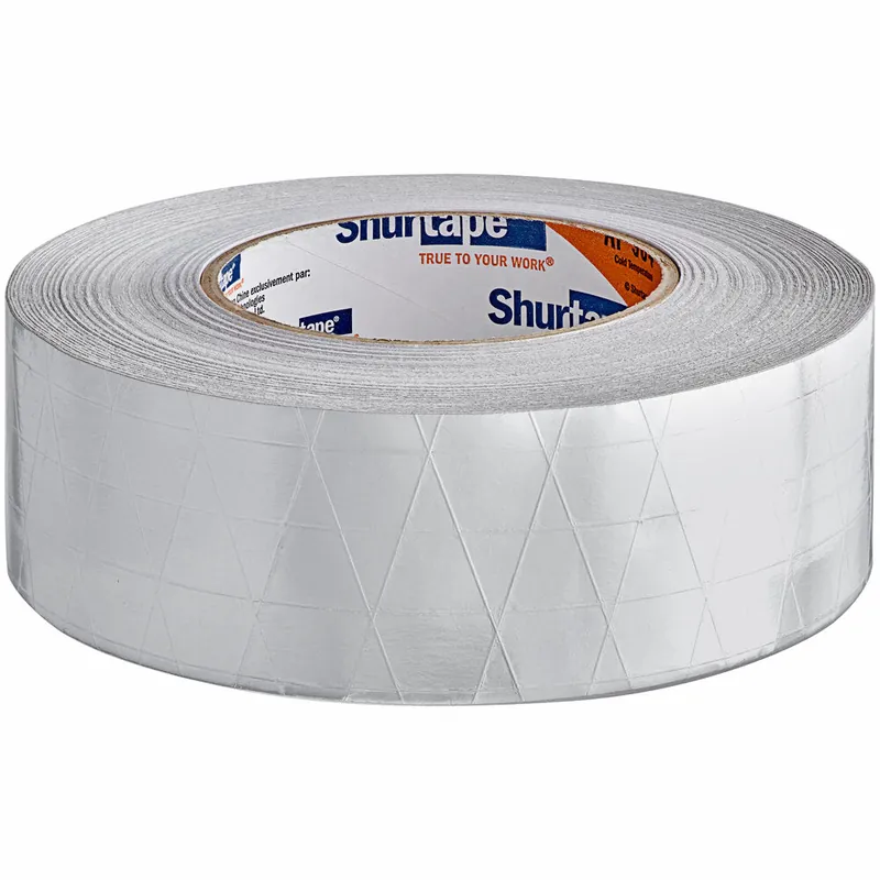 Shurtape 232033 Aluminum Foil/Scrim Kraft Back Duct Foil Tape 2 inches x 60 Yard