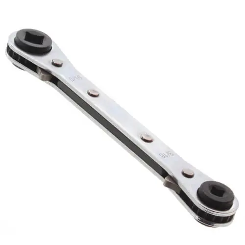 Hilmore Hvac Tools 1839042 sws Service Wrench 1/4 inches x 3/16 inches, 3/8 inches x 5/16 inches