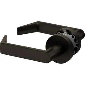 Schlage Lock PT40-RHO-C-613 Grade 2, Tubular Privacy Lock Rhodes Lever, C Rose (2-9/16 inches)
