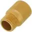 Fire Protection Prod 08-572-00 Sprinkler Extension Brass 1 in. Length x 1/2 in. NPT