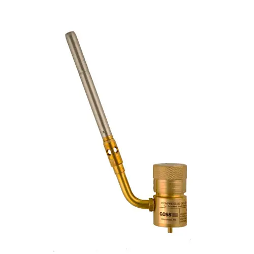 Goss GHT-100 Soldering Brazing Hand Torch with Hot Turbine Flame