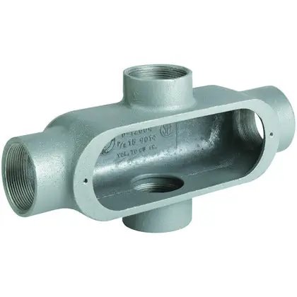 Killark OX-2M Conduit Body, Form 5, 3/4 inches Hub