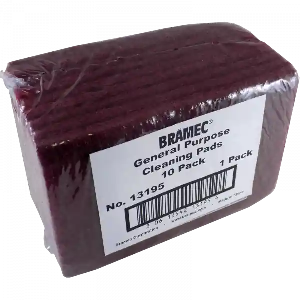 Bramec 13195 General Purpose Abrasive Pads (10 Pads / Bag)