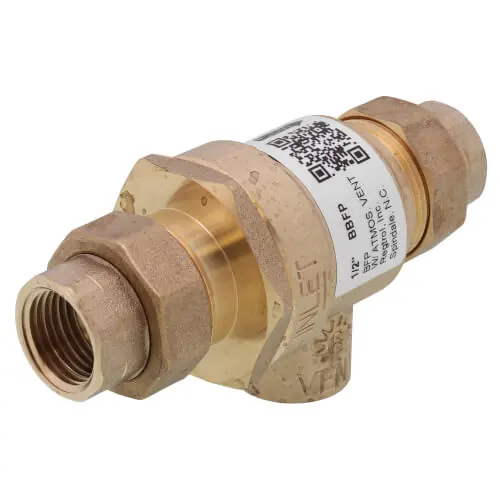 Watts BBFP 1/2 inches Ips Backflow Preventer