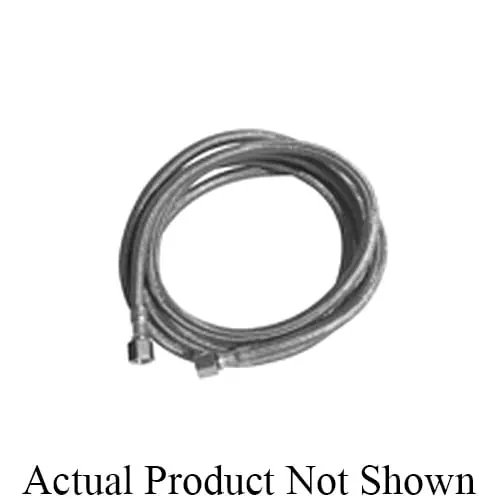 Lsp KDW-924-PP Aquaflo® MightyFlex™ Ice Maker Connector 1/4 in, Compression Hard Cone, 24 in L, 160 psi