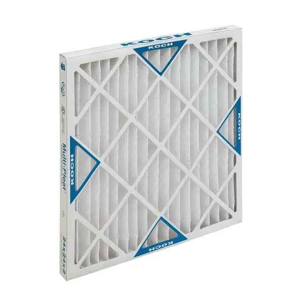 Koch P8S2160320 Multi-Pleat XL8 Extended Surface Pleated Panel Filter (32 in W x 2 in D x 16 in H)